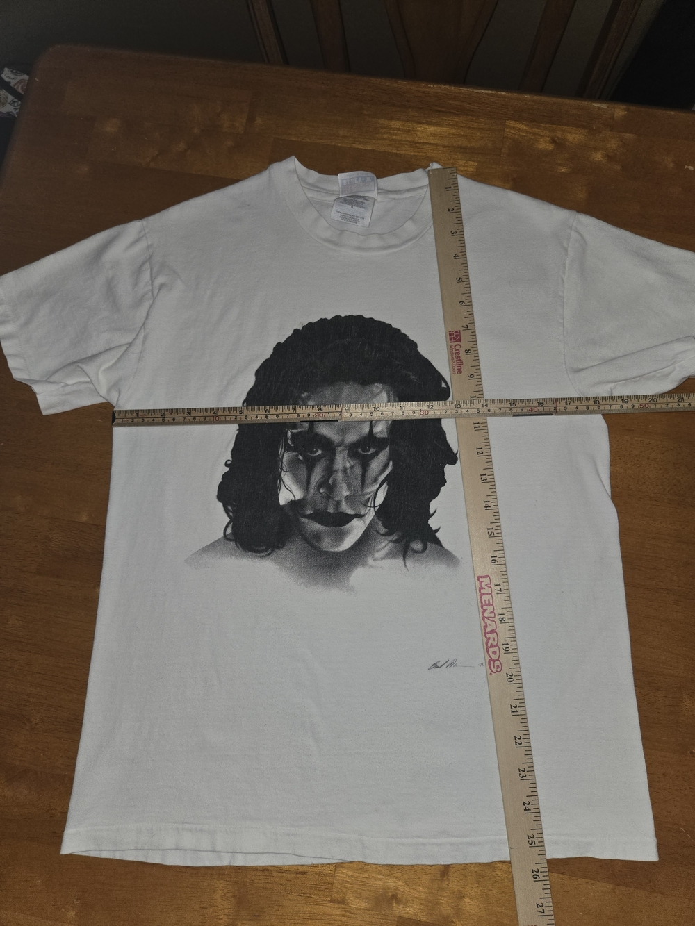 VTG Authentic 90s promo gear for The Crow featuring Brandon Lee's character